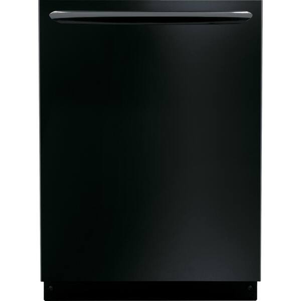 Frigidaire Top Control Built-In Tall Tub Dishwasher in Black with Stainless Steel Tub and OrbitClean, ENERGY STAR