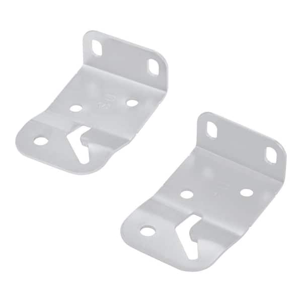 PRIVATE BRAND UNBRANDED Universal Roller Shade Brackets UBKT03 - The Home  Depot