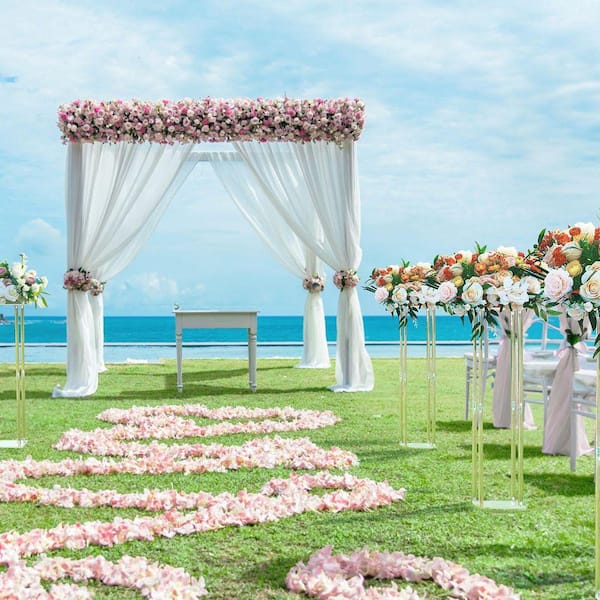 VEVOR 10PCS 23.6inch High Wedding Flower Stand, With Sri Lanka