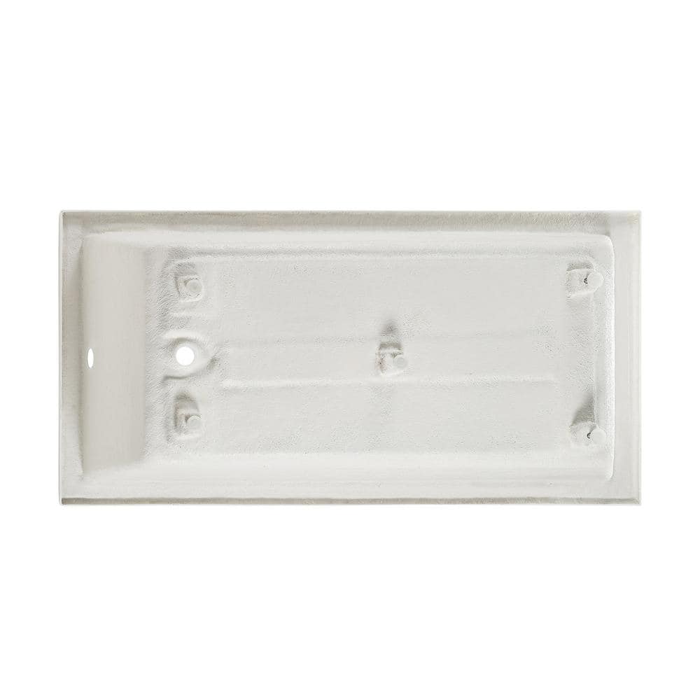 Voltaire 36" White Acrylic Drop-In Bathtub