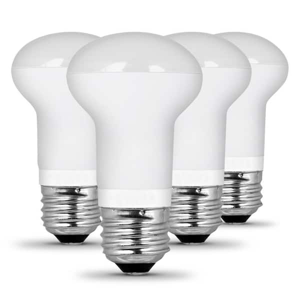 40-Watt Equivalent R16 Dimmable CEC Title 20 90+ CRI E26 Flood LED Light Bulb Soft White 2700K (4-Pack)