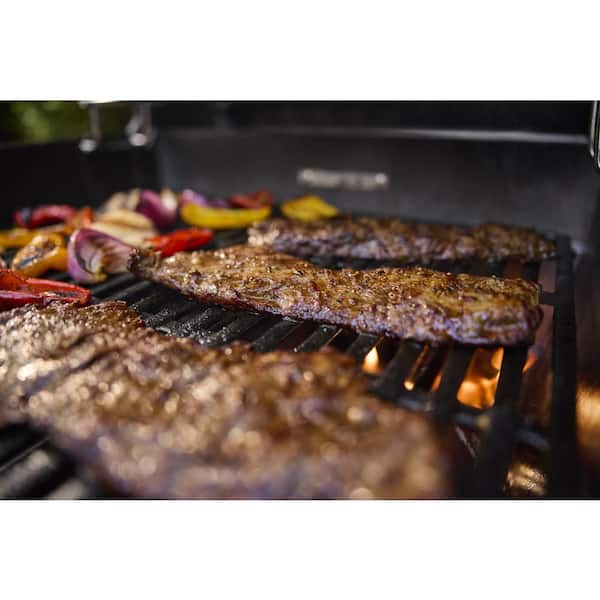 Spirit EP-325 3-Burner Natural Gas Grill in Black with Sear Zone and Weber Works Compatibility