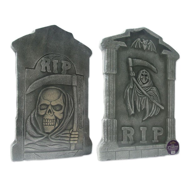 Brite Star 21 in. Spooky tombstone Halloween Decorations