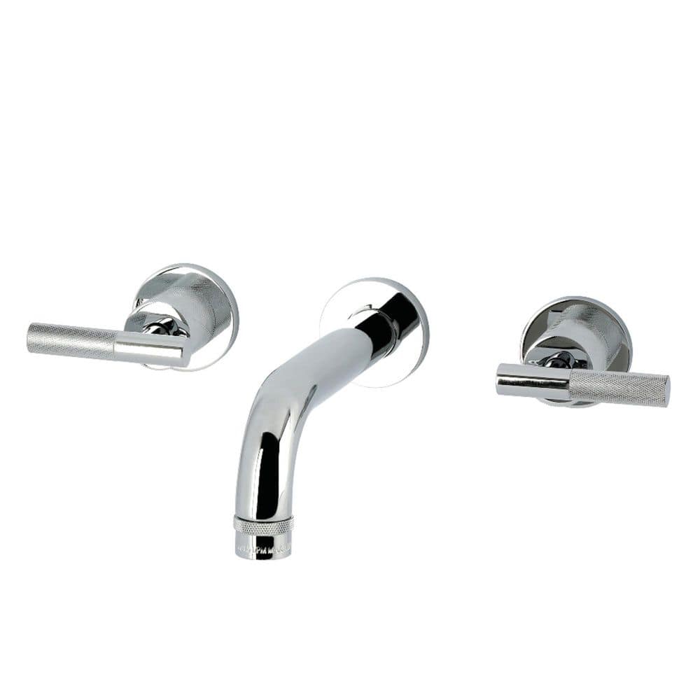 Convergent 2-Handle Wall-Mount Bathroom Sink Faucet in Polished Chrome price history on PriceWatchPro