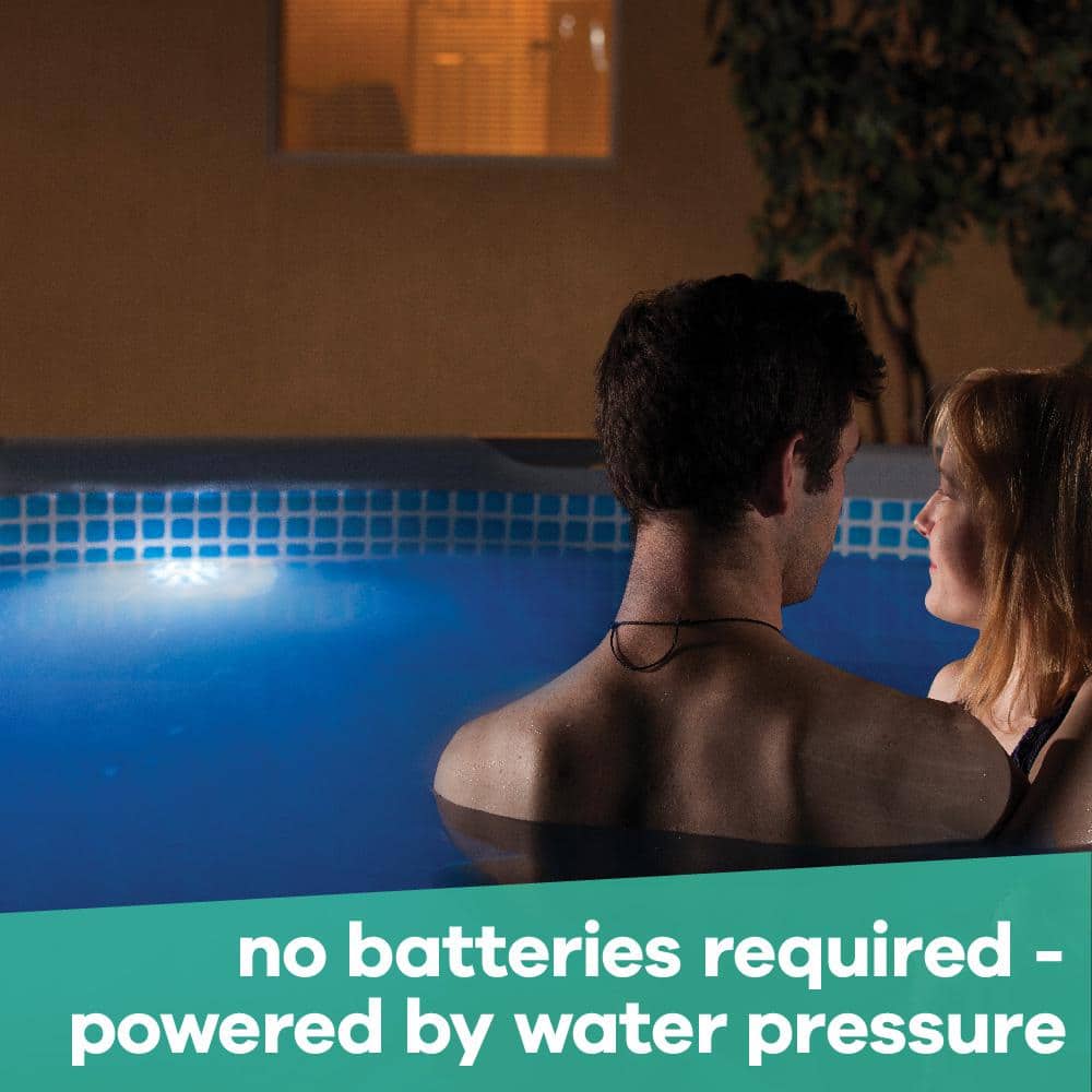 LED Water Powered Return Jet Light