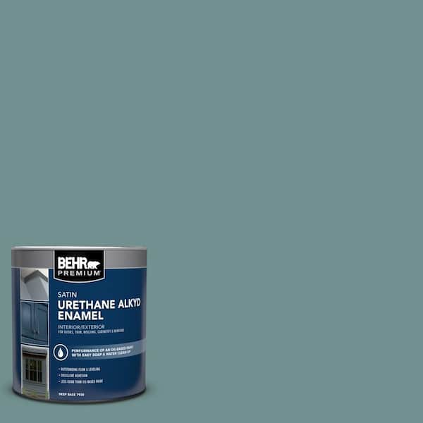 1 qt. #PPU12-03 Dragonfly Satin Enamel Urethane Alkyd Interior/Exterior Paint