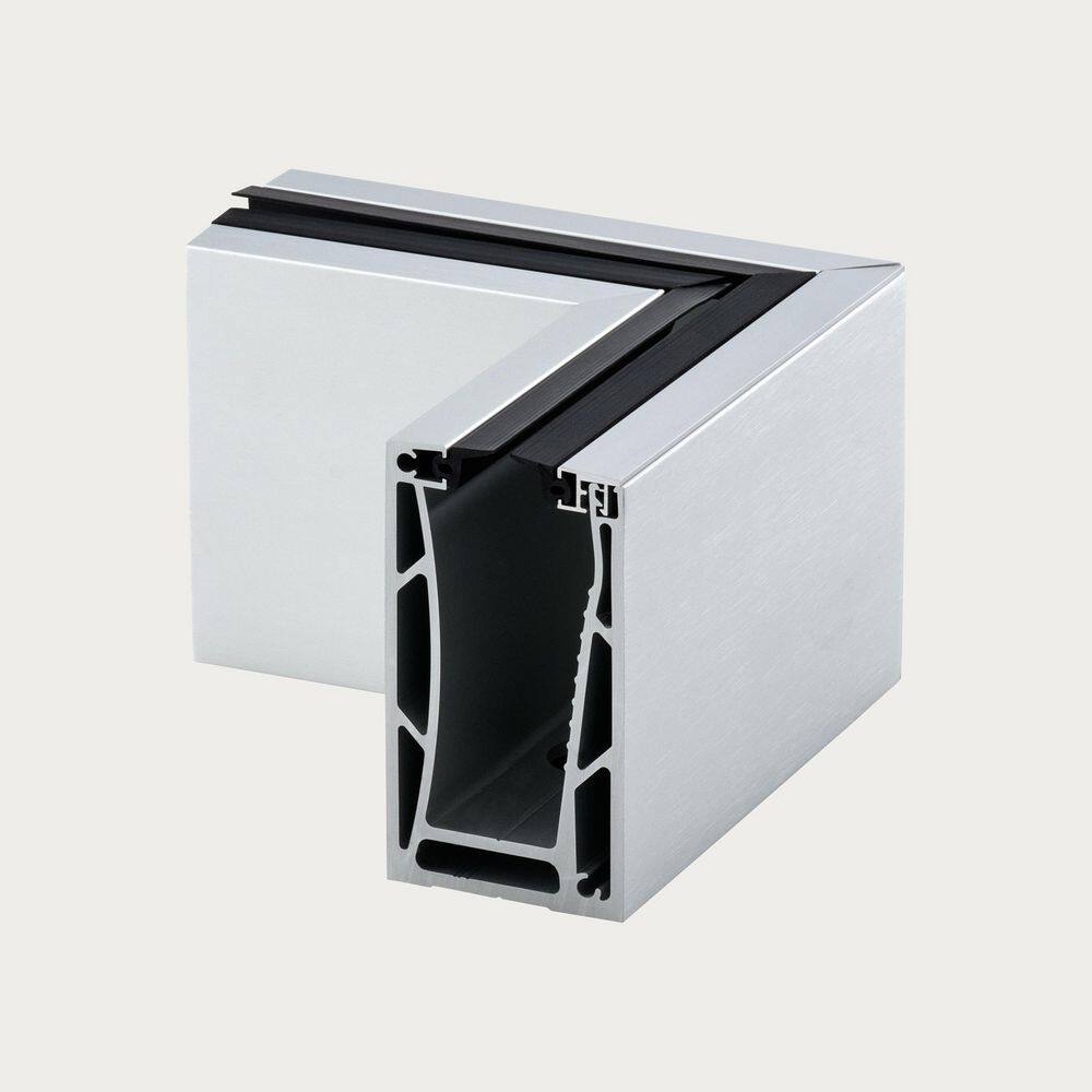 Rana Silver Aluminum Base Rail Exterior Corner price history on PriceWatchPro