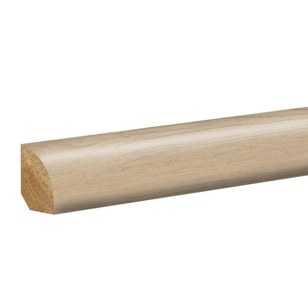 Maverick 0.62 in. T x 0.75 in. W x 94.5 in. L Textured Wood Look Laminate Moulding/Trim Quarter Round Molding