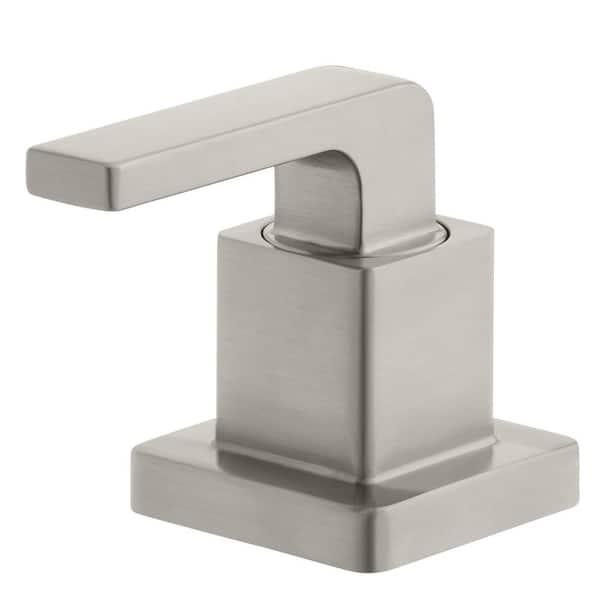 Glacier Bay Farrington Single Hole Single-Handle High-Arc Bathroom Faucet in Polished Chrome (2-Pack), Grey