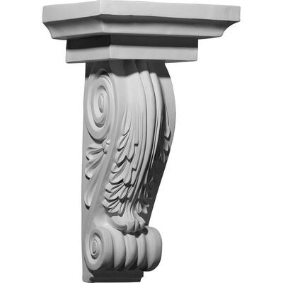 Ekena Millwork 5-1/4 in. x 1-1/4 in. x 8-5/8 in. Medway Plinth Block ...