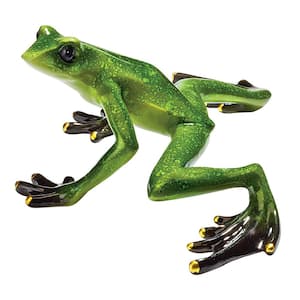4.5 in. H Jungle Forest Tree Frog Statue