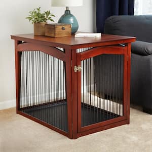 2-In-1 Dog Crate and Gate-Large