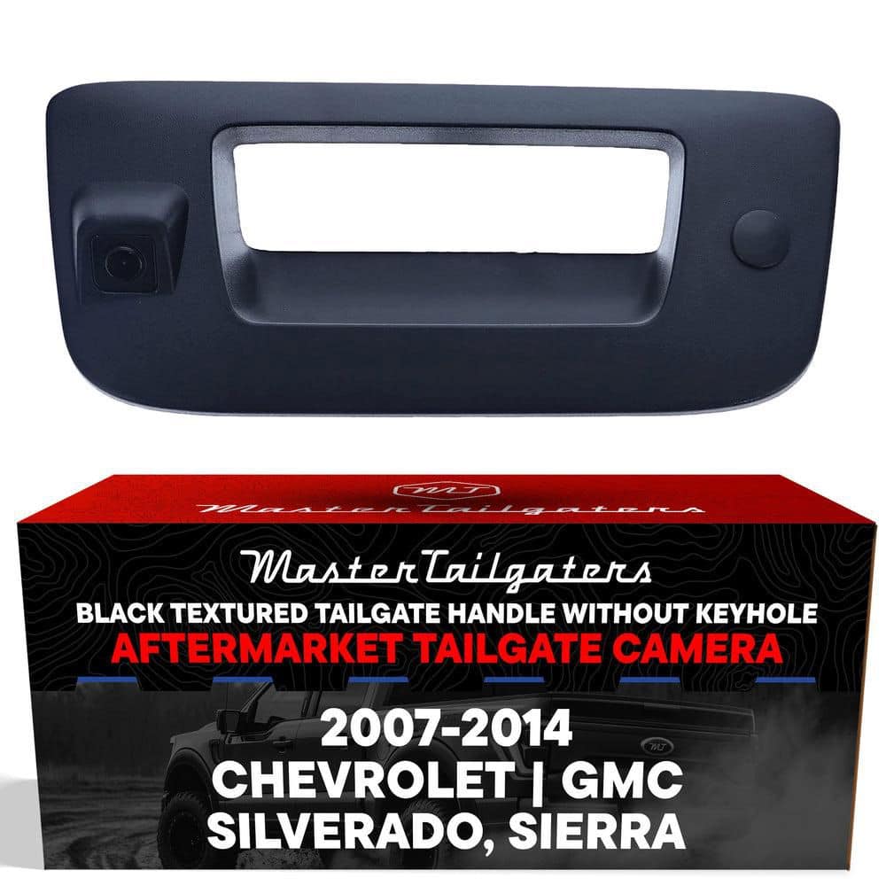 Chevy Silverado/GMC Sierra (2007-14) Black Replacement Tailgate Handle w/ Backup Camera Key Hole Plug price history on PriceWatchPro