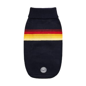2X-Large Navy Retro Sweater for Dogs