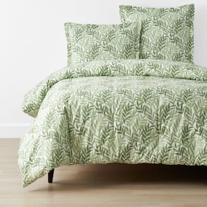 Tommy Bahama Canyon Palms 5-Piece Green Cotton Bonus Full/Queen Comforter  Set USHS8K1252832 - The Home Depot