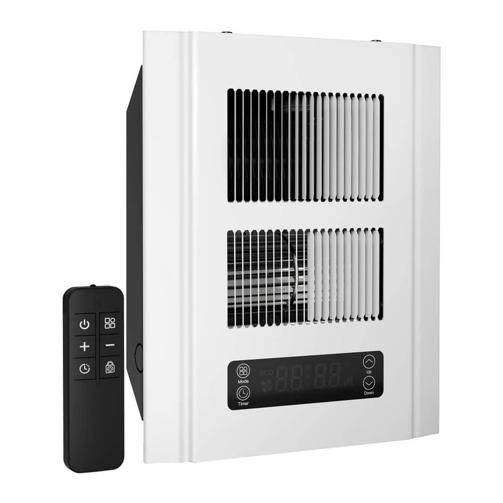 1500 Watt Indoor Electric Wall Heater with Thermostat Remote 3 Modes Timer Child Lock Overheat Protection price history on PriceWatchPro
