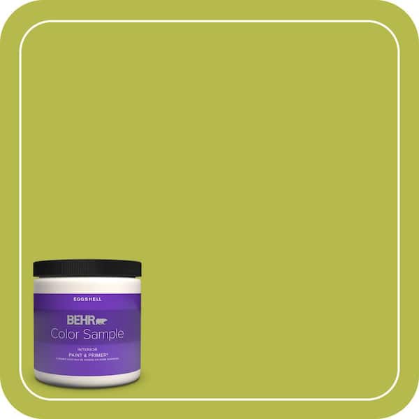 BEHR PREMIUM PLUS 8 oz. #400B-6 Japanese Fern Eggshell Enamel Interior Paint & Primer Color Sample