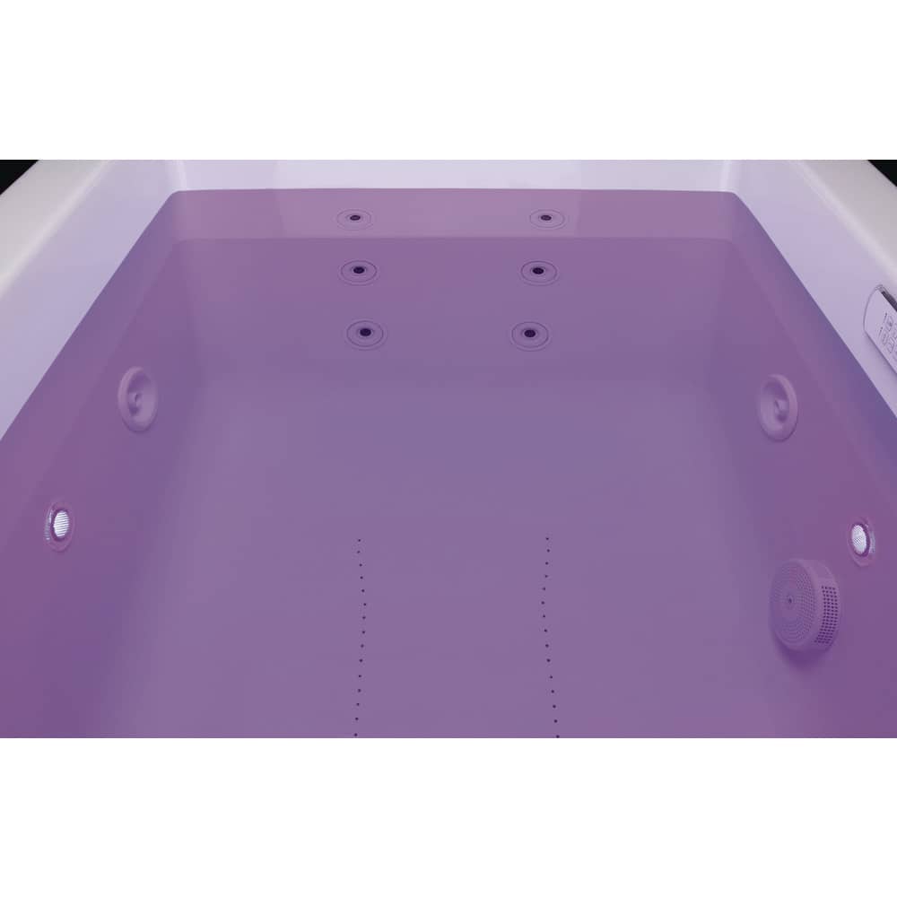 Cetra 60" x 32" White Acrylic Alcove Whirlpool Bathtub