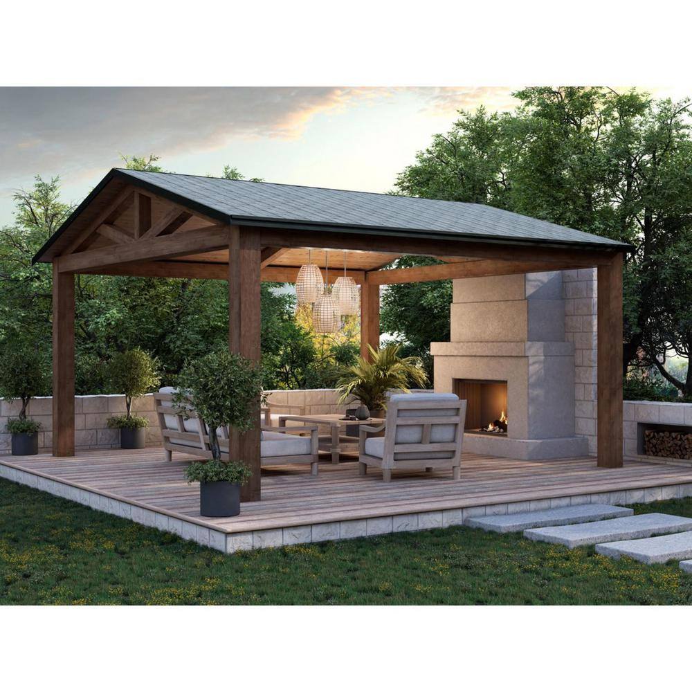 Galvanized Coastal Rattan and Glass Outdoor Pendant Light