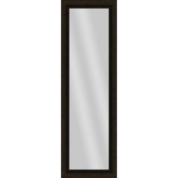 PTM Images Large Rectangle Dark Bronze Art Deco Mirror (52.5 in. H x 16.5 in. W)