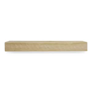 Rough Hewn 72 in. x 5.5 in. Unfinished Mantel