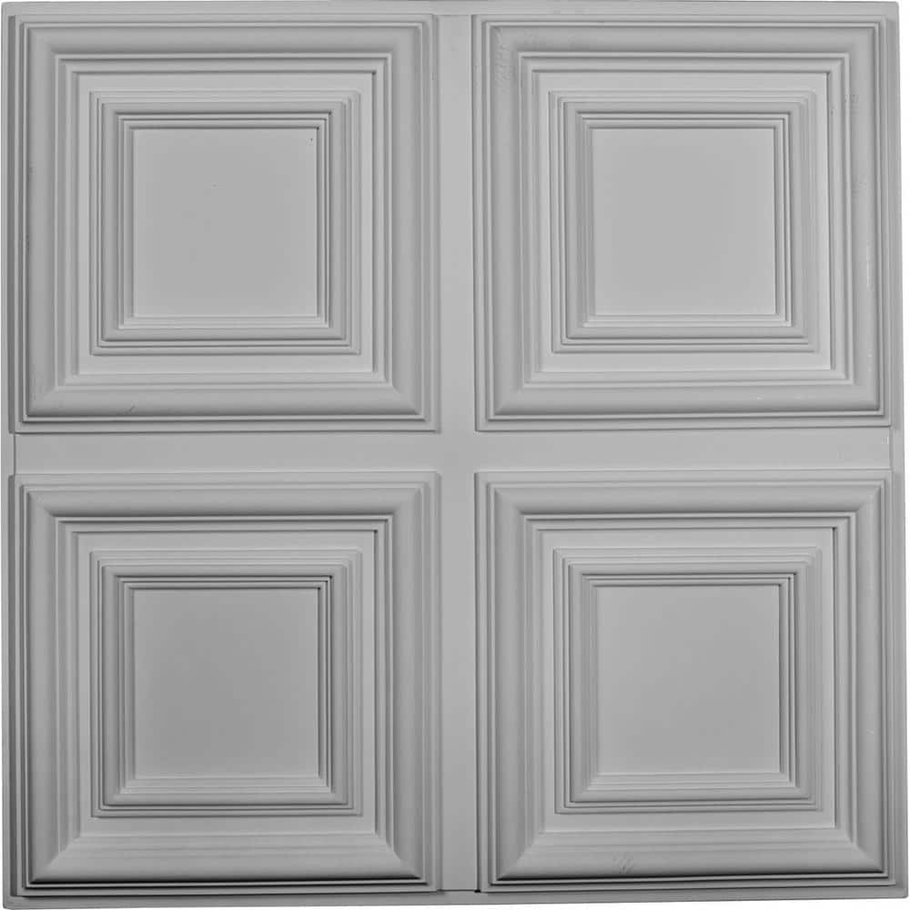 Ekena Millwork 23-3/4 in. Quatro Square Ceiling Medallion CM24QA