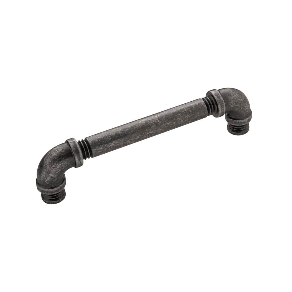 HICKORY HARDWARE Bridges Collection 6-5/16 in. (160 mm) C-C Oil-Rubbed  Bronze Highlighted Finish Cabinet Door and Drawer Pull P3235-OBH - The Home  Depot