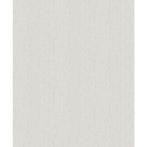 Grey Piambar Platinum Textural Stripe Wallpaper Sample