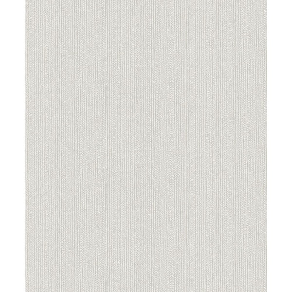 A-Street Prints Grey Piambar Platinum Textural Stripe Wallpaper Sample