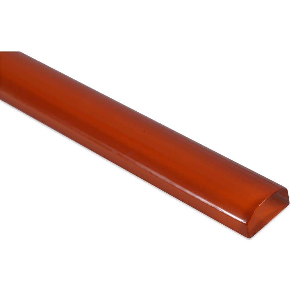 Burn Glass Pencil Liner Trim Wall Tile 1x12