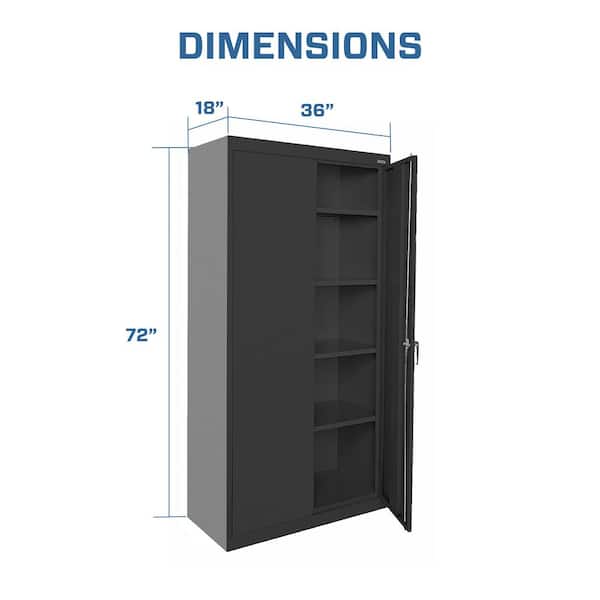 Sandusky Classic Series 36 in. W x 72 in. H x 18 in. D 24