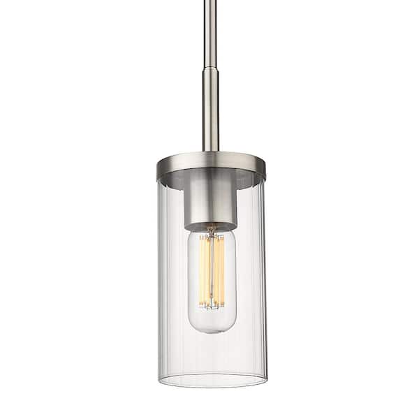 Winslett 1-Light Pewter Mini Pendant