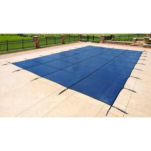 Blue Wave 20 Ft. X 40 Ft. Rectangular Blue In-ground Safety Pool Cover 