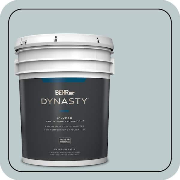 BEHR DYNASTY 5 gal. #N440-2 Urban Raincoat Satin Enamel Exterior Stain-Blocking Paint & Primer