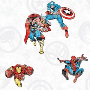 Avengers Classic Peel and Stick Wallpaper (Covers 28.29 sq. ft.)
