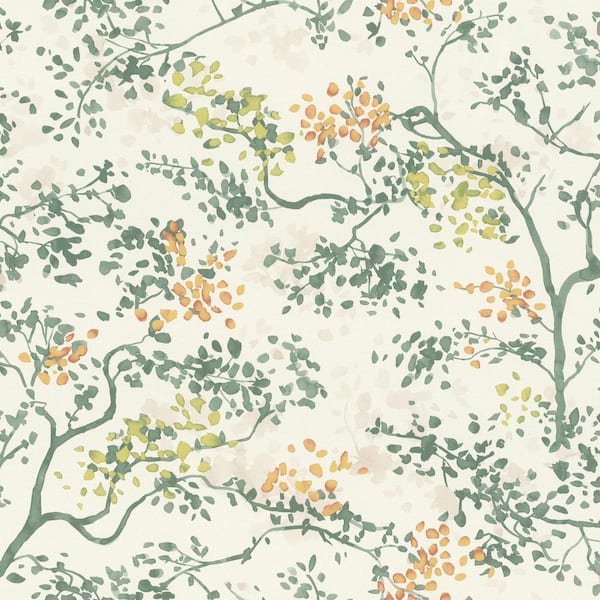 Elmslie Green Abstract Trees Wallpaper