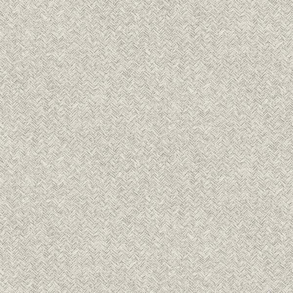 Chesapeake 10 in. W x 13 in. L Light Grey Woven Basket Wallpaper Sample