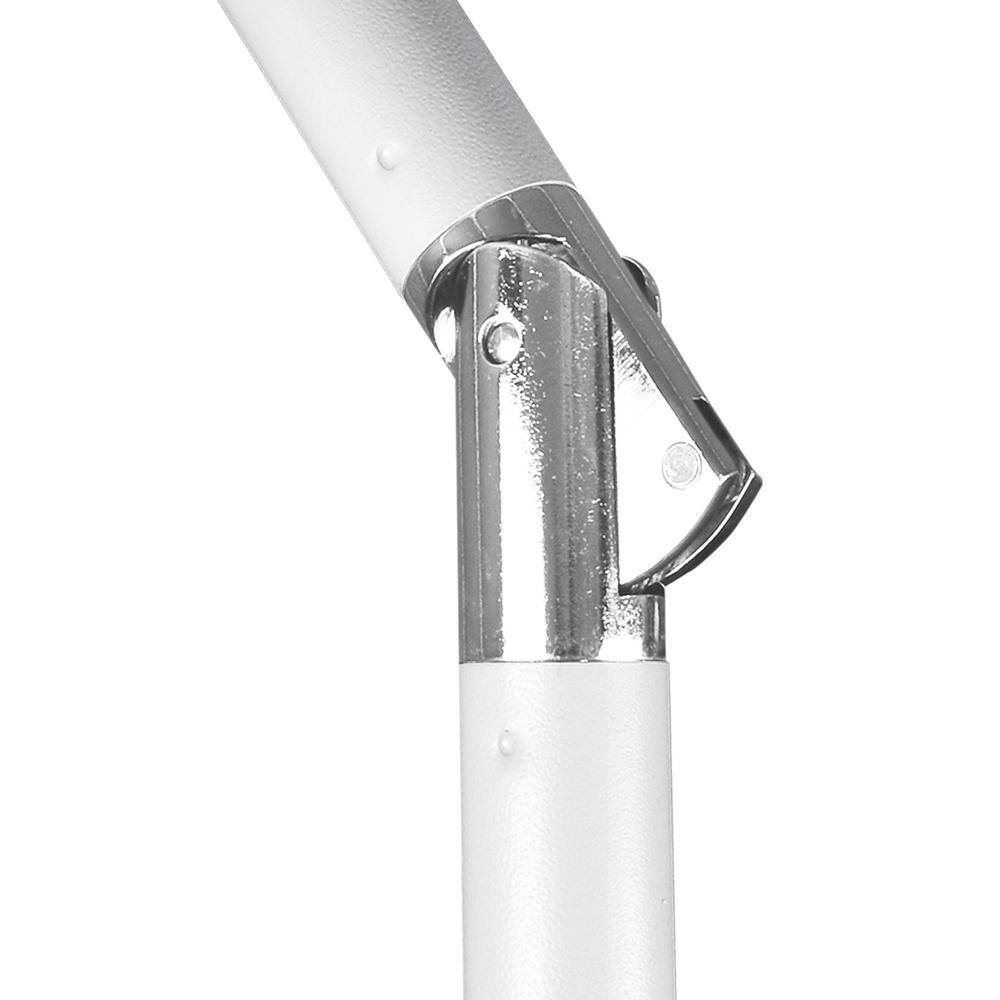 9 ft Black Sunbrella Canvas Aluminum Market Umbrella
