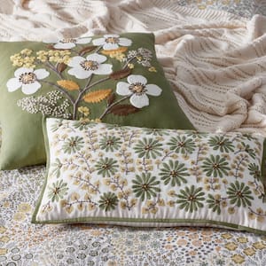 Adley Floral Decorative Pillow Cover