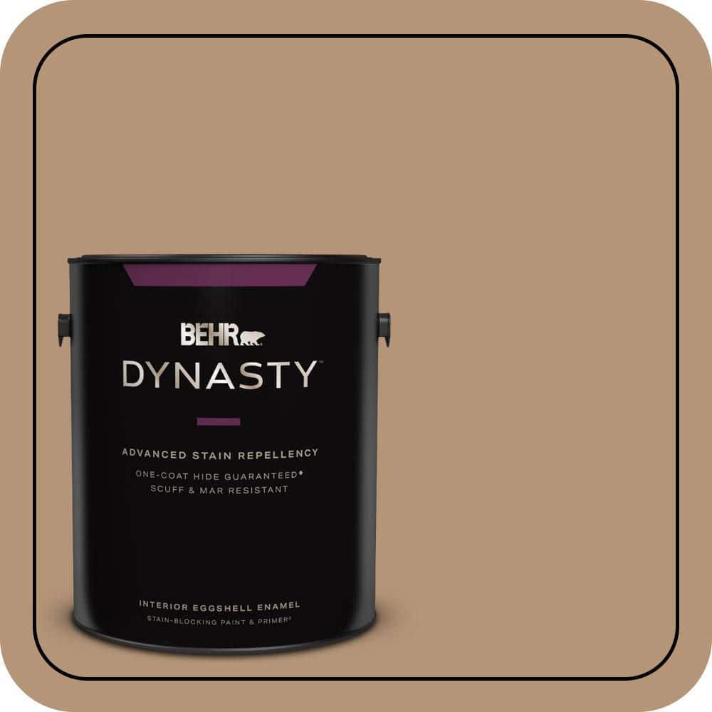 1 gal. #280F-4 Burnt Almond Eggshell Enamel Interior Stain-Blocking Paint & Primer price history on PriceWatchPro