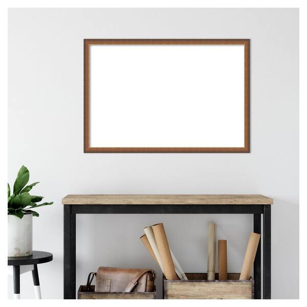 Amanti Art 2-Tone Bronze Copper 38 in. x 26 in. Wood Framed Dry