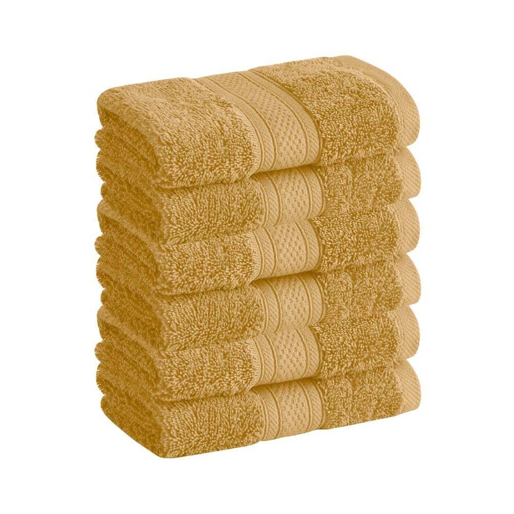 Cannon 6pk Quick Dry Bath Towel Set Yellow - Cannon