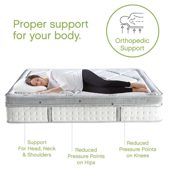 Gramercy King-Size 14 in. Gel Foam and Innerspring Mattress