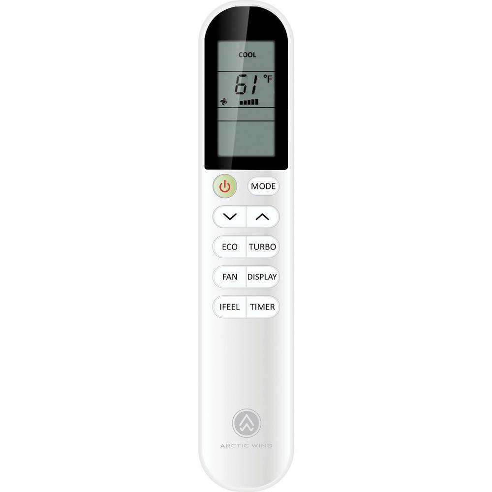 Arctic Wind 6000 BTU White Window Air Conditioner with Remote