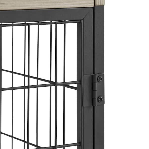 Miscool Cages for Dog Crate Furniture Dog Kennel Equipped Decorative Pet  Crate Dog House Side Tabel Small Size in Brown YCHD10DOG0688 - The Home  Depot