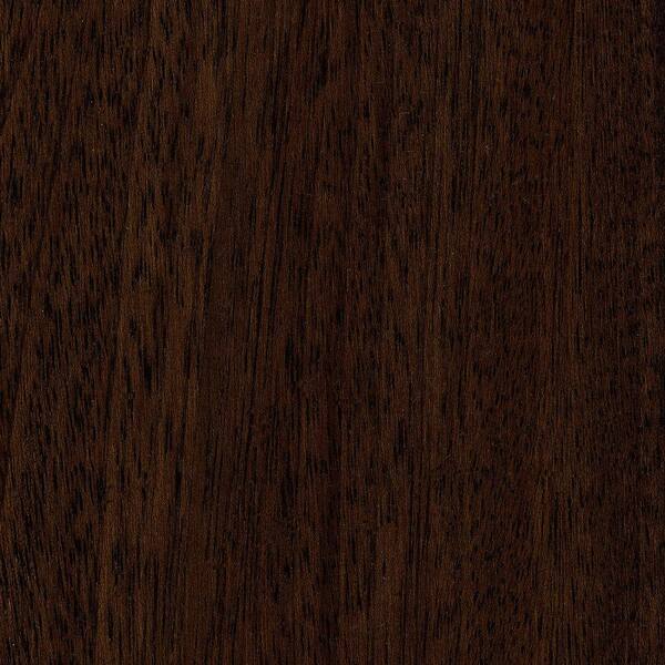 Unbranded Take Home Sample - Jatoba Walnut Graphite Click Lock Hardwood Flooring - 5 in. x 7 in.