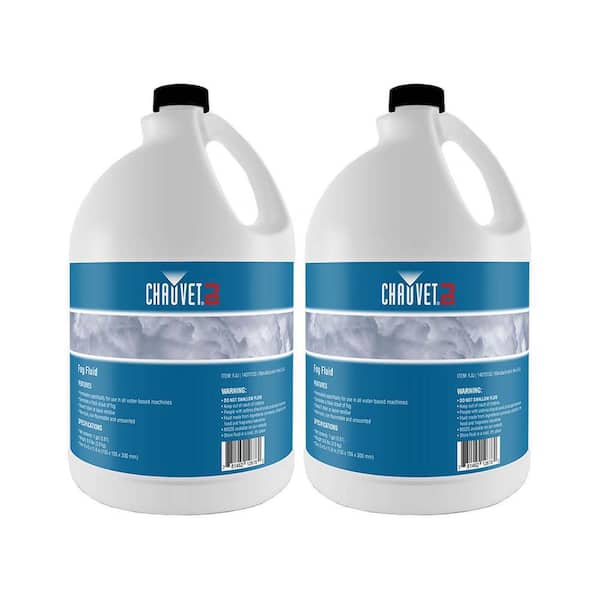 CHAUVET 1 Gal. Bottle of Fog Smoke Juice Fluid for Fog Machines (2-Pack)