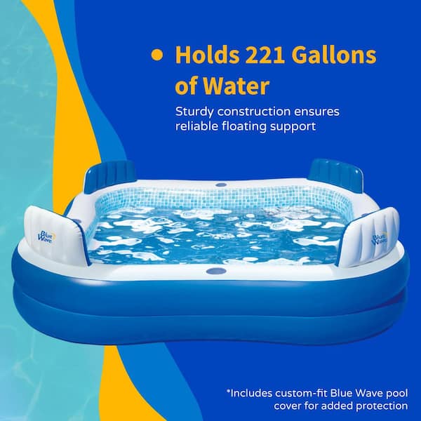 Blue Wave Premier 88 in. x 88 in. Square, 26 in. D