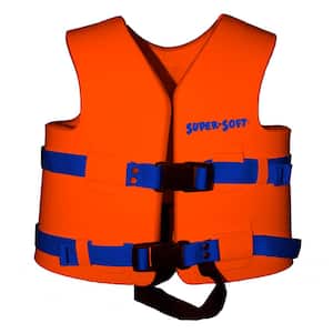 TRC Recreation Super Soft USCG Kids Small Foam Swim Vest Life Jacket ...