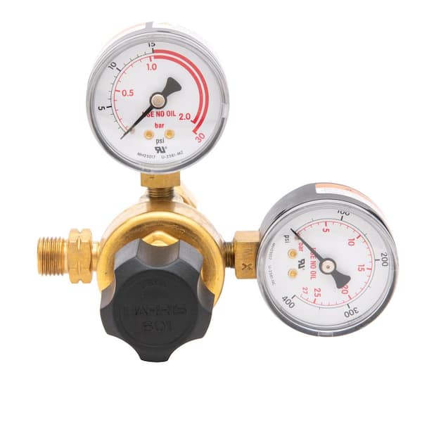 Harris 3/16 in. Regulator with Gauges